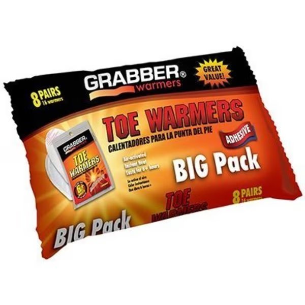 8PK PR Toe Warmers, Grabber Warmers, Mfr#: TWES8DISPLAYUSA